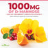 ForestLeaf D Mannose 1000mg Capsules - D-Mannose with Cranberry, Hibiscus & VIT C for Urinary Tract Health