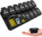 Toollygozz Extra Large Weekly Pill Organizer - Waterproof Pill Box 2 Times a