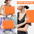 Nylon Large Travel Makeup Bag Pouch - Preppy Cute Cosmetic Zipper Organizer, Waterproof Toiletry Bag for Women Men