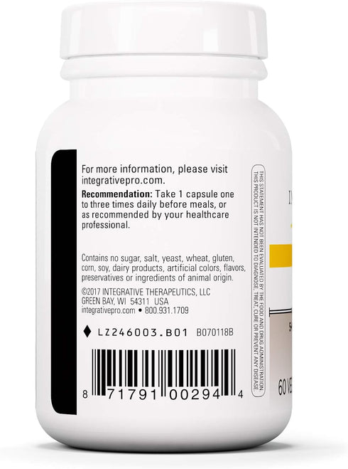 Integrative Therapeutics 5-HTP (5-Hydroxytryptophan) Support for Sleep and Positive Outlook* - 60 Capsules