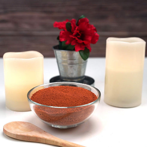 Moroccan Red Clay Cosmetic Grade Powder, 100% Pure Natural, Great for Skin Detox and DIY Clay Face Mask
