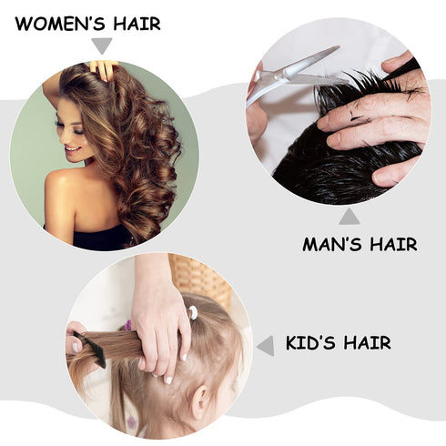 Louise Maelys Portable Travel Folding Hair Brush, Compact Pocket Double Headed Anti-static Comb