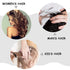 Louise Maelys Portable Travel Folding Hair Brush, Compact Pocket Double Headed Anti-static Comb
