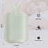 Hot Water Bottle with Soft Cover, 2L Large PVC Hot Water Bag, Refreezable Hot Cold Pack for Pain Relief