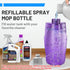 IOPRETTY 2 2 Spray Mops for Floor Cleaning - Wet Dry Mops with Washable + Disposable Pads for Swiffer Powermop