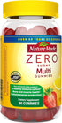 Nature Made Zero Sugar Multivitamin Gummies, Daily Nutritional Support, 90 Sugar Free Gummies, 45 Day Supply