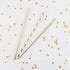 100-Pack Biodegradable Gold Paper Straws, Extra Durable Striped/Wave/Heart/Star/Solid for Party Supplies and