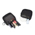 Patu Mesh Travel Toiletry Bag, Portable Shaving Washing Kits Organizer, Pack of 2 (Size S), Black