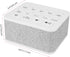 Sound Machine, White Noise Machine with 10 Natural Soothing Sounds, Sleep Machine for Baby Kids Adults & Travel