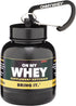 Protein Powder and Supplement Funnel Keychain, Portable Container for Gym, Workouts, Fitness, TSA Approved, Classic