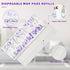 15 Pack Disposable Mopping Pads Refills for Swiffer Power Mop, Replacement PowerMop Pads for Floor Cleaning
