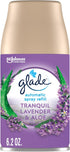 Glade Automatic Spray Refill, Air Freshener for Home, Tranquil Lavender & Aloe, 6.2 Oz