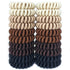 No Crease Spiral Hair Ties 20pcs, Traceless Coil Hair Ties, Waterproof Elastics Hair Bands, Multicolor 1.8inch