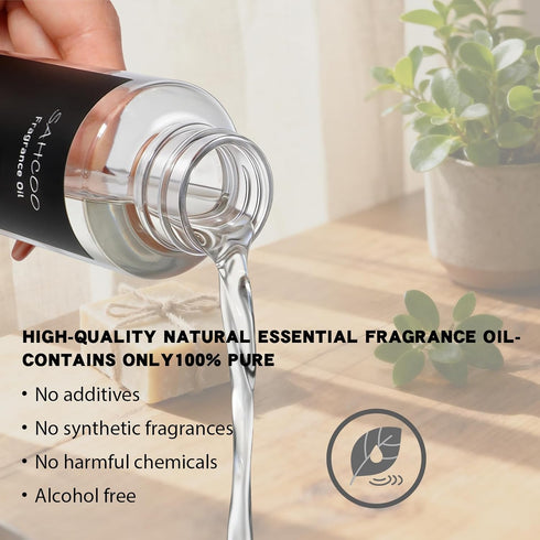Sahcoo Set 5-Star 120ml, (5 Set) Hotel Diffuser Oil Inspired by Hotel Scent, Most Popular Fragrance Oil Natural