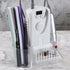 HURRISE Transparent Nail Drill Grinding Bit Organizer, Large Capacity Holder Storage Case for Manicure Tools