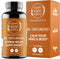 Happy Healthy Hippie Stress Relief Supplement - Lavender Pills for Calmness, Quick Acting, Herbal, Vegan, 60 Pills