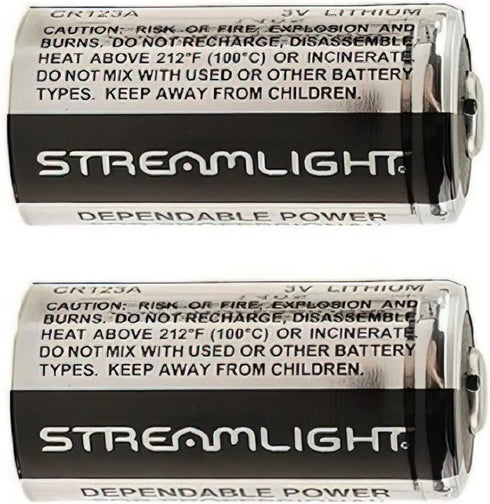 Streamlight 85177 CR123A Lithium Batteries, 12-Pack
