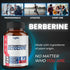 Berberine Supplement with Ceylon, Milk Thistle, Turmeric, Elderberry & More - 60 Counts for Immune, Cardiovascular &