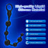 SMAM 12 10 3 6 Vibrating Anal Beads Anal Toys, Insertable Silicone Long Butt Plug Prostate Massager with Vibration
