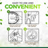 Laundry Detergent Sheets - 50 Sheets, Eco Friendly, Sustainable, Biodegradable, Liquidless (up to 100 Loads)