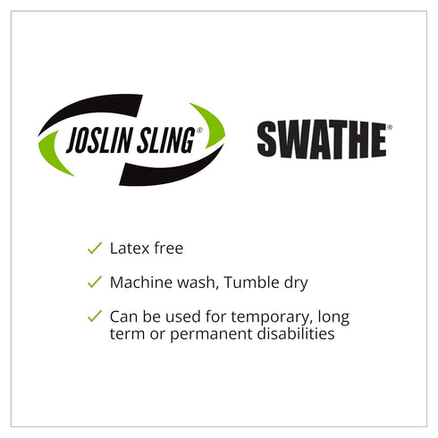 Brownmed Joslin Sling Swathe, Arm Sling Accessory, Shoulder Stabilizer for Elbow Slings