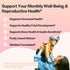 Inositol Supplement Powder with MTHF Folate + Vitamin D3, 30-Day Supply for Hormonal Balance and Ovarian Support