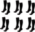 TASOM Compression Socks (6 Pair) Over the Calf Below Knee Men Woman Pain