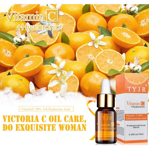 Vitamin C Serum for Face 20% - Anti Aging Face Serum with Vitamin E, Hyaluronic Acid, Aloe Vera