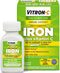 Vitron-C High Potency Iron Supplement - 60 Count, 125mg Vitamin C, Immune Support, Pack of 1
