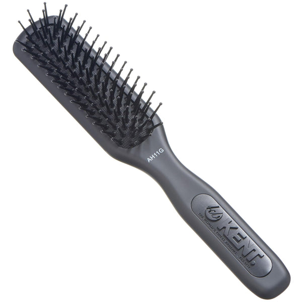 Kent AH11G Airhedz Pro Narrow Pin Hair Brush - Fine Pin Detangler - Non-Scratch