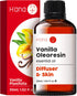H’ana Vanilla Essential Oil 1 fl oz for Diffuser & Skin - 100% Natural Vanilla Oleoresin Oil