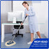 Nine Forty Heavy Duty Cotton Wedge Dust Mop Head - Industrial-Strength for Home & Commercial Floor Cleaning