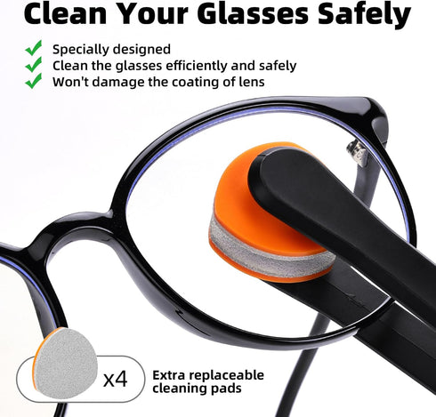 Glasses Cleaning Kit, Anti Fog Wipes for Glasses Lens Cleaner Spray with Microfiber Cloth