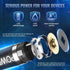 POWEROWL 2800mAh, -12 Count Rechargeable AA Batteries, High Capacity Premium NiMH Double A Battery