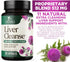Liver Cleanse Detox & Repair Formula 60 Capsules, Herbal Support with Milk Thistle, Artichoke Extract & Turmeric