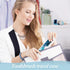 2 Pcs Toothbrush Travel Case, Colorful Pattern Holder and Covers for Travel, Includes Travel Tongue Scraper Case