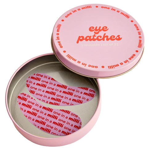 Milli Under Eye Patches – 1 Pair Reusable Silicone Masks, Boost Hydration & Plump Fine Lines, Skincare Routine