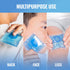 ICEWRAPS 3"x3" Small Gel Ice Packs for Injuries, Reusable Hot Cold Packs, Includes 6 Soft Gel Packs.