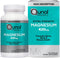 Qunol Magnesium Glycinate Capsules 420mg, Extra Strength High Absorption Magnesium Supplement for Bone and Muscle