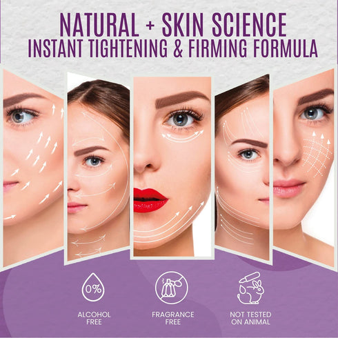 Instant Face Lift Cream - Peptide Complex Tightening, Lifting & Firming Cream, 20 ml for Anti-Aging
