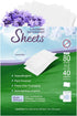 Laundry Detergent Sheets - Zinshine Plant-Based Eco Friendly | Hypoallergenic Lavender Scent, Up to 80 Loads