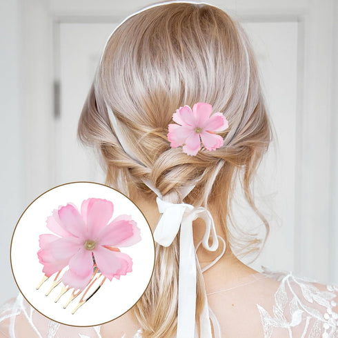 20PCS Small Hair Side Combs, French Teeth Hair Combs for Women, 5 Teeth Tiny Hair Clip Combs for Bridal Wedding Veil