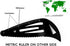 Tactical Hair Clips 4 Pack - Black Multitool Snap Barrettes with Laser Engraved Design