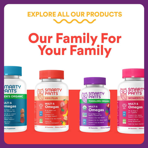 Immunity Gummies: Immune B6 B12 60 Count (30 SmartyPants Kids Elderberry Kids Support Supplement, Vitamin C, Vitamin D