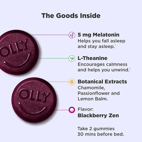 OLLY Extra Strength Sleep - 60ct Pouch