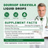 (2 Pack) Soursop Graviola Liquid Drops 2000mg | Natural Antioxidant, Cell Support & Regeneration, Immune Boost, Soursop