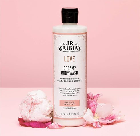 Love Creamy Body Wash (Peony & Patchouli) 12 fl oz