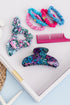 Lilly Pulitzer Colorful Hair Clip Claw, Medium Jaw Clip for Fine Thick Curly or Straight Hair, Cute Hair Clip