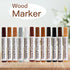 New Upgrade 12 Colors Furniture Pens for Touch Up, Wood Scratch Repair Markers, Professional Repair Tools