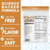 PEScience Select Protein4Oats, Peanut Butter and Honey - 12 Servings, Whey and Casein Blend for Oats and Oatmeal